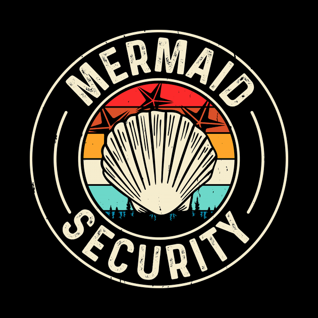 Mermaid Security T Shirt For Women Men T-Shirt by Gocnhotrongtoi