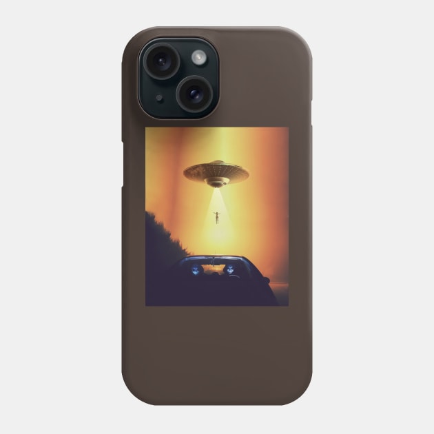 Alien Invasion Phone Case by DreamCollage