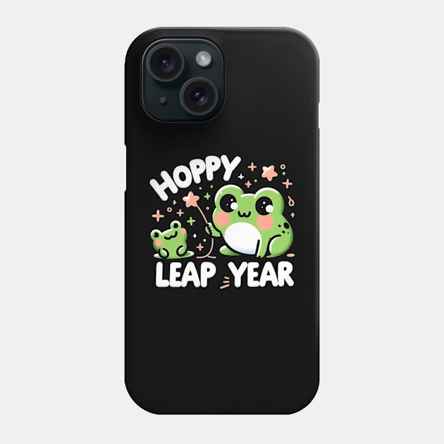 Hoppy Leap Year - Frog Phone Case by ANSAN