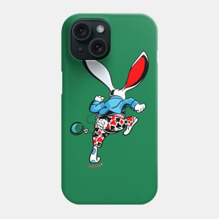 Running rabbit Phone Case