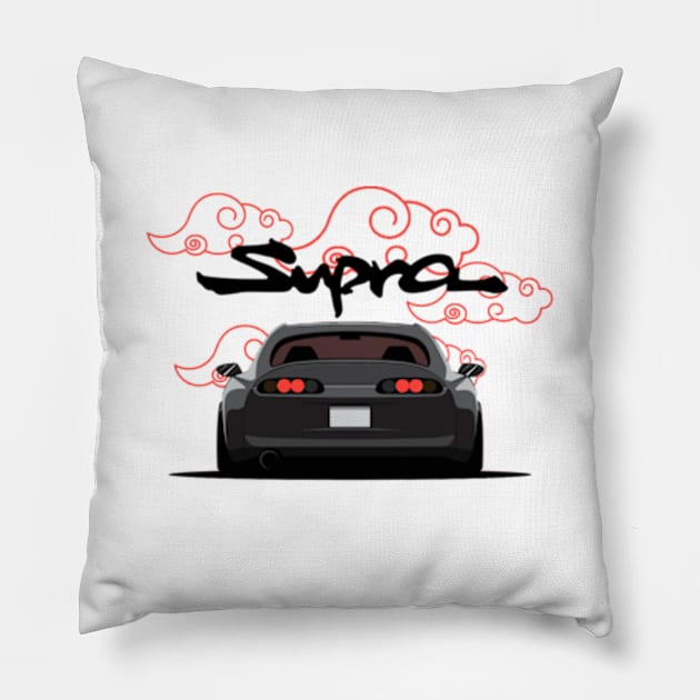 Toyota Supra MK4, JDM Car Pillow by T-JD