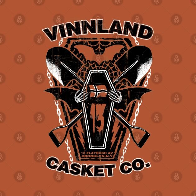 "Vinnland Casket Co Green" by joeyjamesartworx