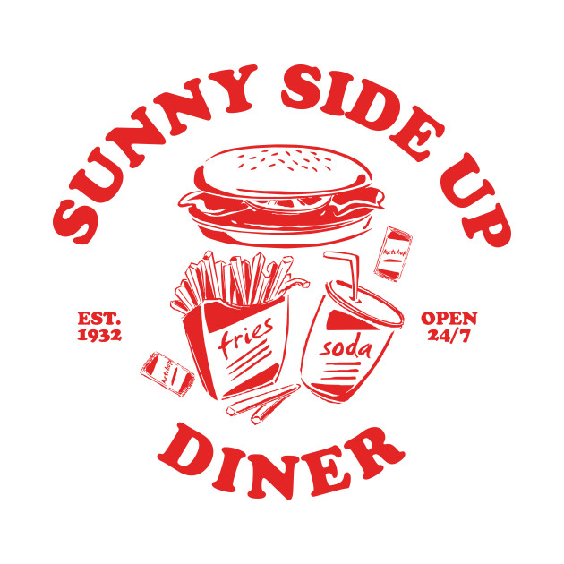 Sunny Side Up Diner by Good Time Retro