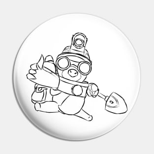 Molediver Thumbs Up Pin