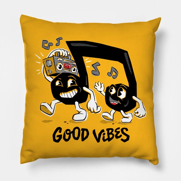 Good Vibes Pillow by CPdesign