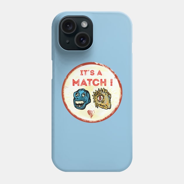 New match, beautiful couple! Phone Case by emalandia