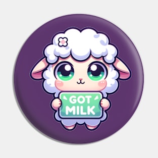 Sheep: Got Milk? Pin