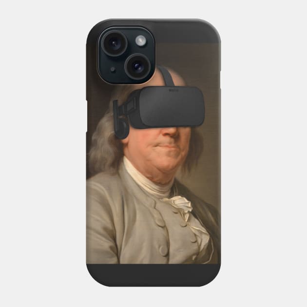 Benjamin Franklin VR Phone Case by phneep