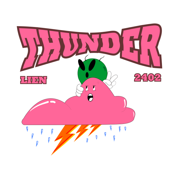 Thunder lien T-Shirt by 24-Buby