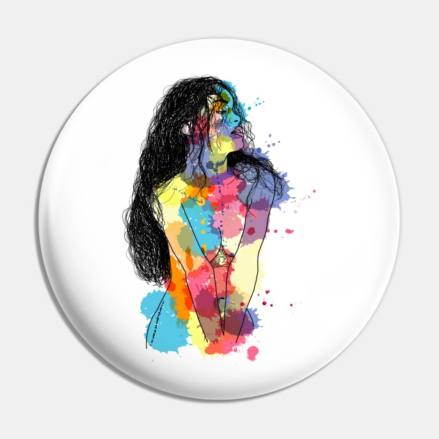 Rihanna fanart Pin by FernyDesigns