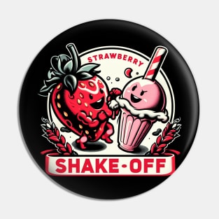 "Strawberry Shake Off" Strawberry Shake Pin