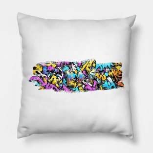 n4S Graffiti Pillow