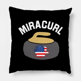 usa curling team Pillow