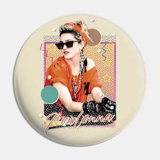 Madonna || Retro Art Pin