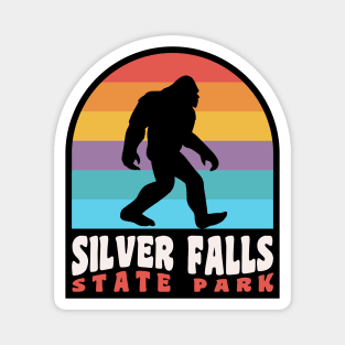 Silver Falls State Park Bigfoot Sasquatch Oregon Magnet