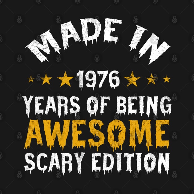 made in 1976 years of being limited edition by yalp.play