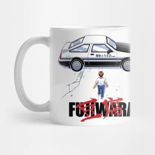 Takumi Fujiwara Tofu Shop Delivery AE86 Initial D Manga HachiRoku Shift  Drift Mug Coffee Milk Ceramic Cup C232