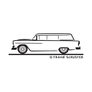 1955 Chevy 1-50 Stationwagon T-Shirt