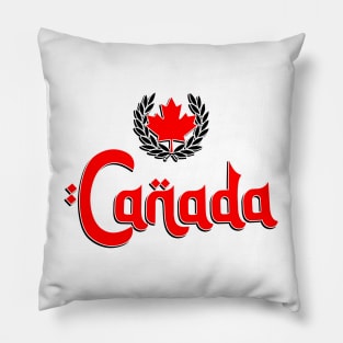Canada soccer fans tshirt Pillow