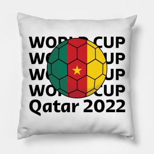 World Cup Qatar 2022  - Team Cameroon Pillow