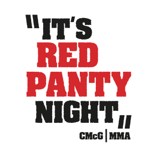 Conor McGregor (Red Panty Night) T-Shirt