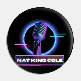 Nat King Cole // Old Mic Pin