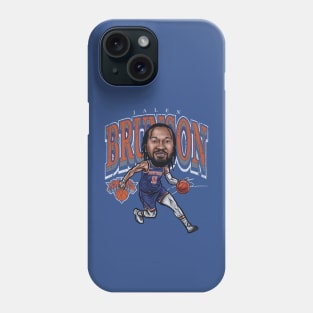 Jalen Brunson NYK Cartoon Phone Case