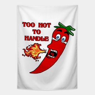 Too Hot to Handle Hot Pepper Tapestry