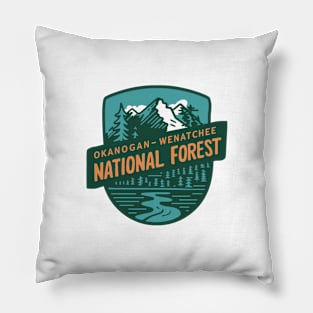 Okanogan-Wenatchee National forest in Washington State Pillow