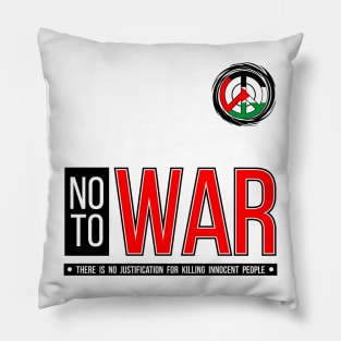 NO TO WAR Pillow