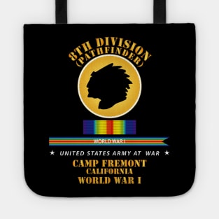 8th Infantry Division - Pathfinder  w WWI SVC - Streamer Tote