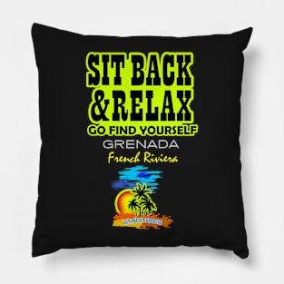 Sit Back And Relax In Grenada Pillow