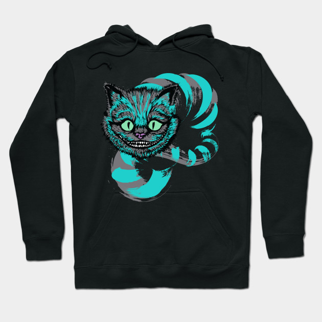 Grinning Like A Cheshire Cat Alice In Wonderland Hoodie