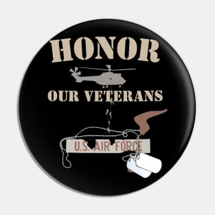 honor our veterans Pin