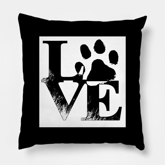 Love Dogs Pillow by jerranne