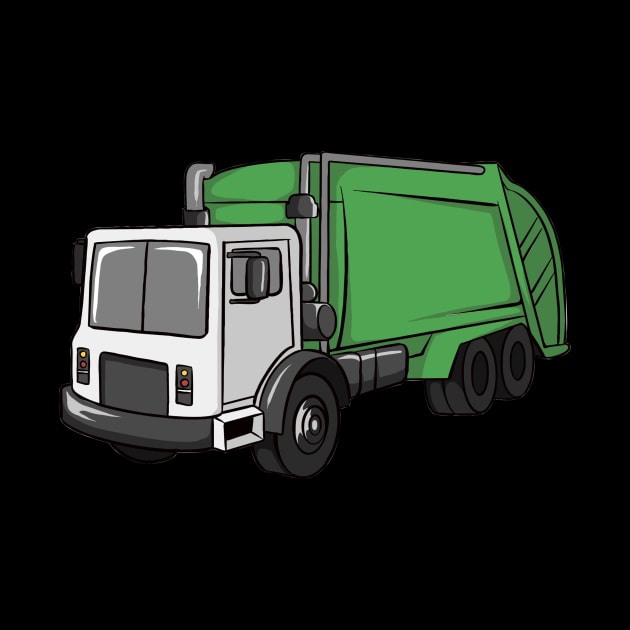 Garbage Truck by fromherotozero