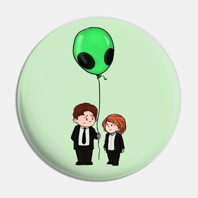 alien Pin by randomship