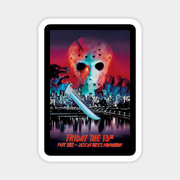 Friday the 13th Part 8 Magnet by pizowell