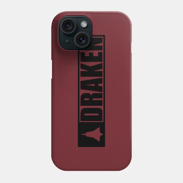 Draken Fighter (subdued) Phone Case by TCP
