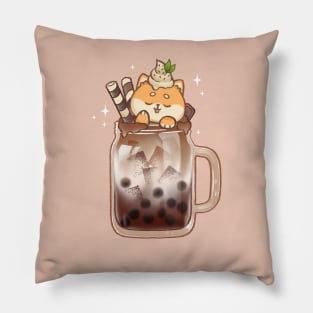 Shiba Moka Frappe Pillow