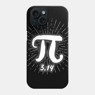 Happy Pi Day No. 1: On March 14th on a Dark Background Phone Case