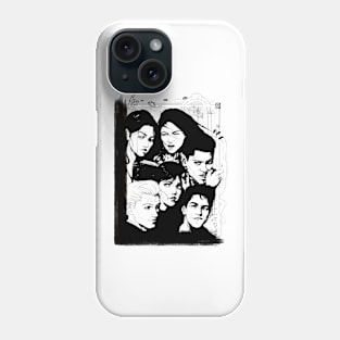 The Atlas Six - 2021 Edition - black and white Phone Case