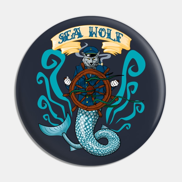 Sea Wolf Pin by Maxsomma