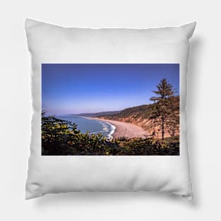 View of Agate Beach Pillow