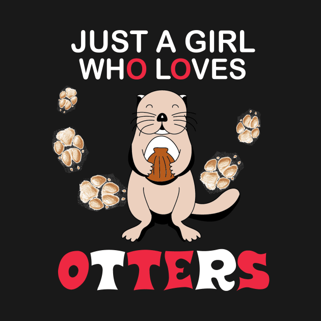 Otter gifts for otter lovers ,her Otter half by Darwish