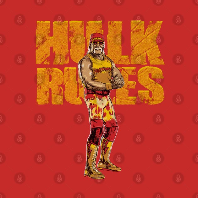 Hulk Hogan Hulk Rules by MunMun_Design