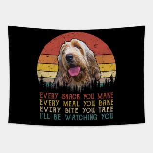 Vintage Every Snack You Make Every Meal You Bake Otterhound Tapestry