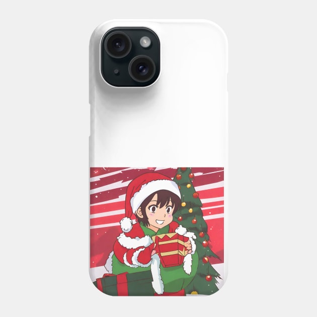 Anime Christmas Phone Case by Kings Court