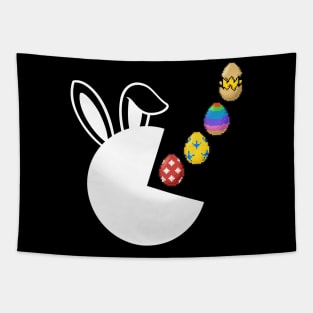 Funny Bunny Rabbit Gamer Gift Boys Teens Easter Eggs Tapestry