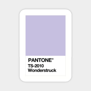 Wonderstruck Pantone Swatch Taylor Swift Purple Magnet